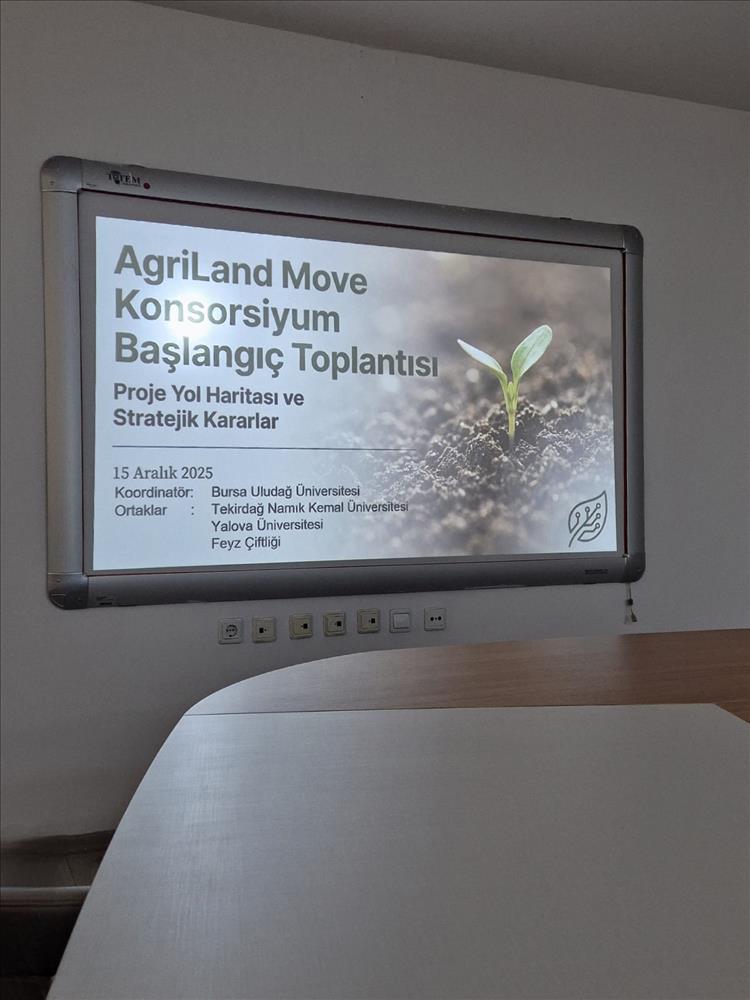 AgriLand Move Projesinin İlk Toplantısı Gerçekleştirildi