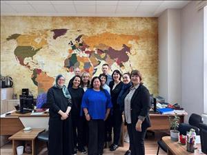 Riga First Medical College Personelinden Erasmus Ofisine Ziyaret